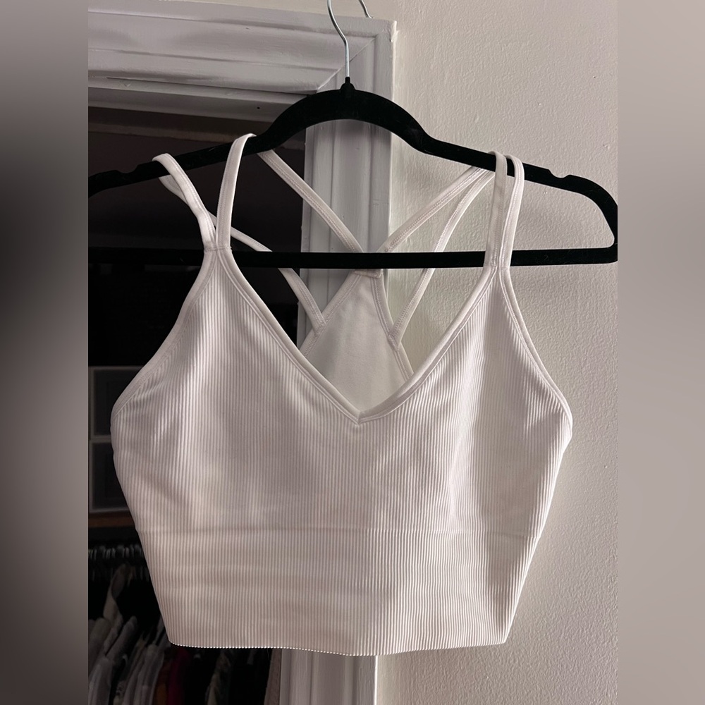 DSG sports bra. size small. never worn. new without tags. padding removed.
